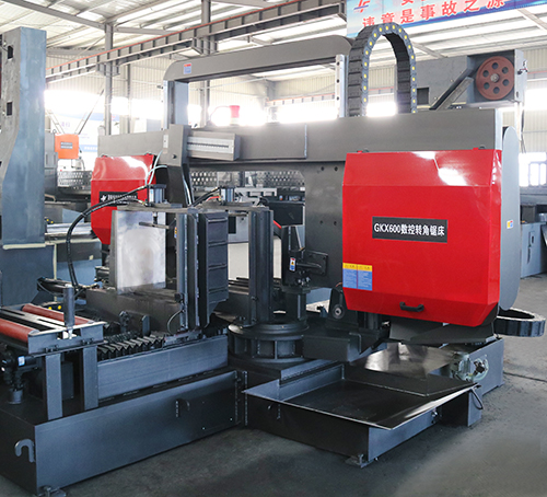 GKX600數控角度帶鋸床參數