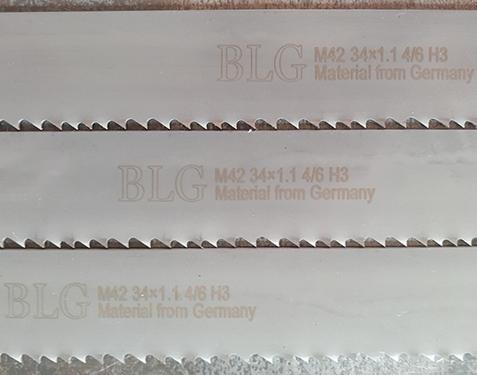 硬質合金帶鋸條的鋸切特性