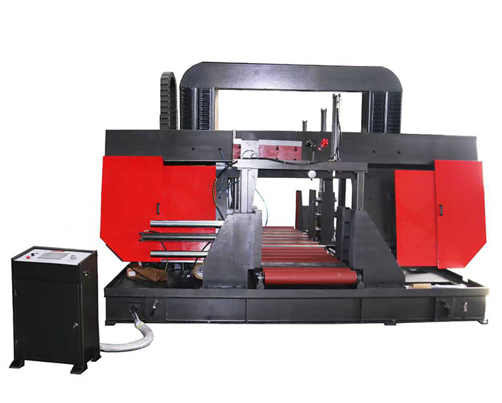 大型數控臥式帶鋸床GS1000順利發貨安徽，助力客戶高效生產