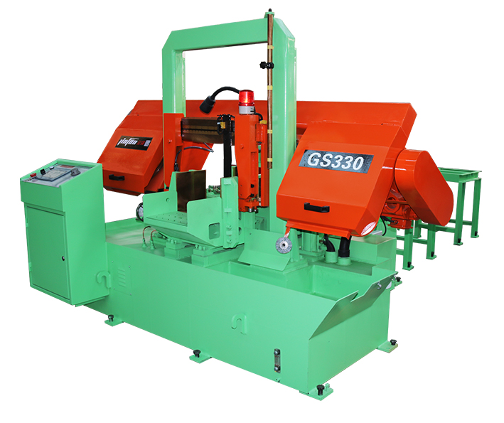 GS330數控鋸床發貨巴西：解鎖多巴胺配色